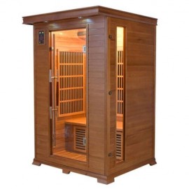sauna infrarouge luxe